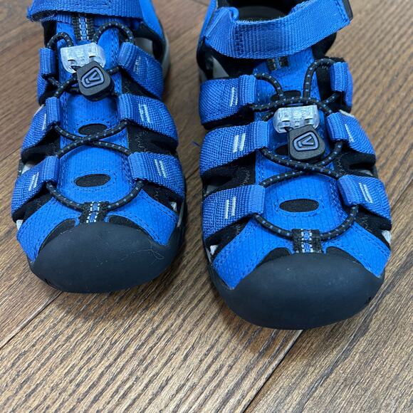 Keen Kids' Newport Neo H2 Hiking Sandals Blue/Black - Size 2 - Picture 7 of 9
